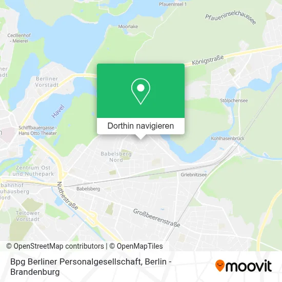 Bpg Berliner Personalgesellschaft Karte