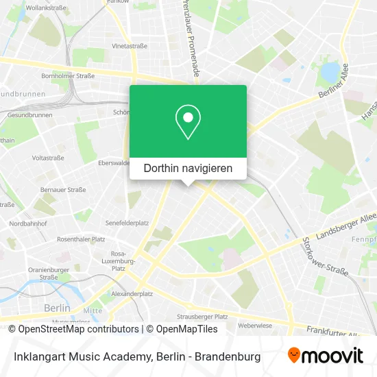 Inklangart Music Academy Karte