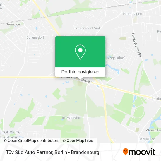 Tüv Süd Auto Partner Karte