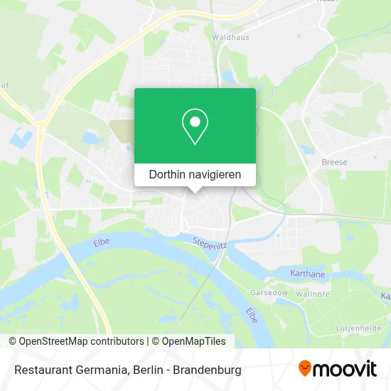 Restaurant Germania Karte