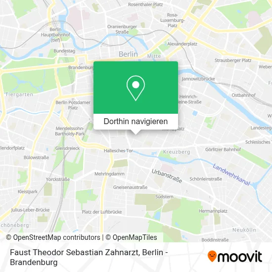 Faust Theodor Sebastian Zahnarzt Karte