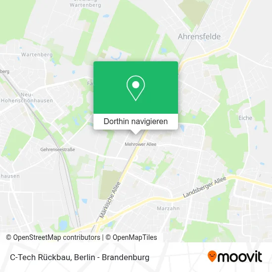 C-Tech Rückbau Karte