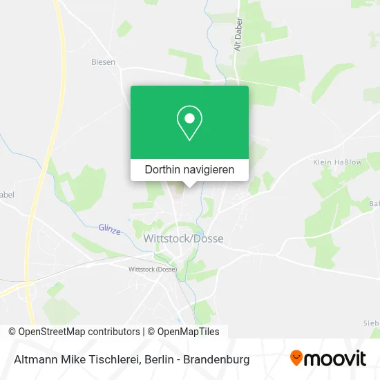 Altmann Mike Tischlerei Karte