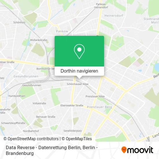 Data Reverse - Datenrettung Berlin Karte