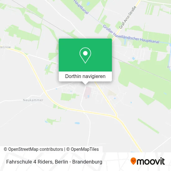 Fahrschule 4 Riders Karte