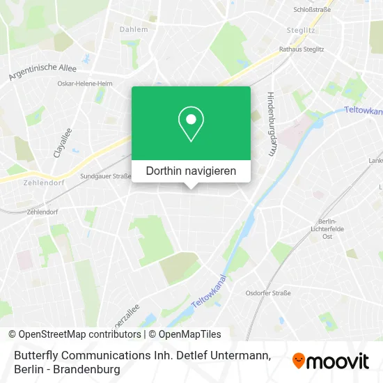 Butterfly Communications Inh. Detlef Untermann Karte
