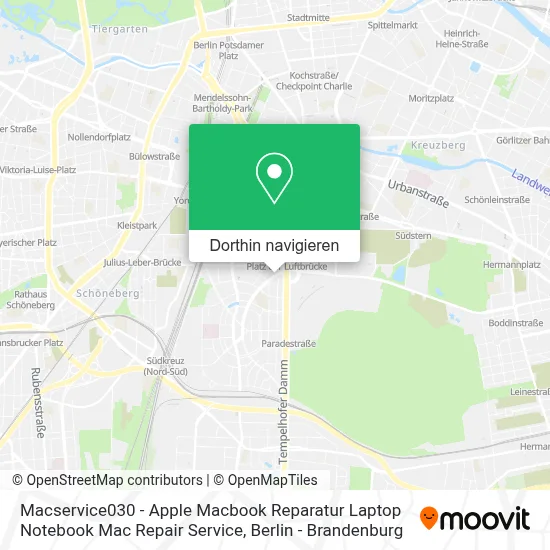 Macservice030 - Apple Macbook Reparatur Laptop Notebook Mac Repair Service Karte