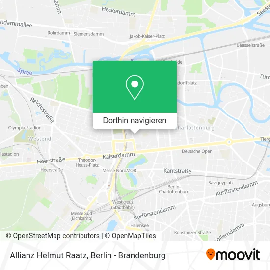 Allianz Helmut Raatz Karte