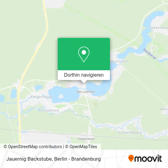 Jauernig Backstube Karte