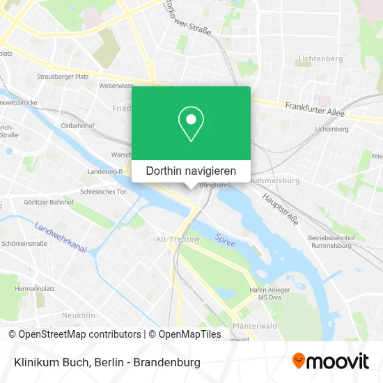 Klinikum Buch Karte