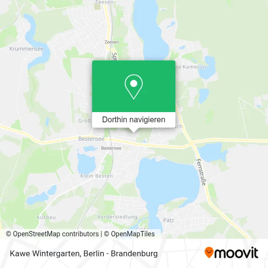 Kawe Wintergarten Karte