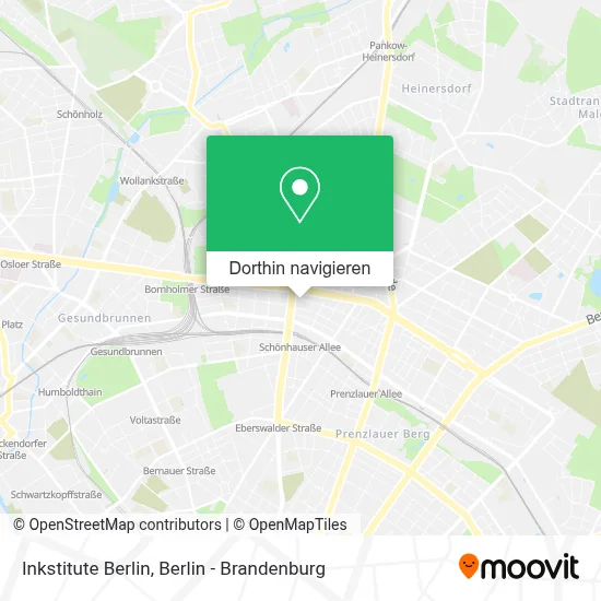 Inkstitute Berlin Karte