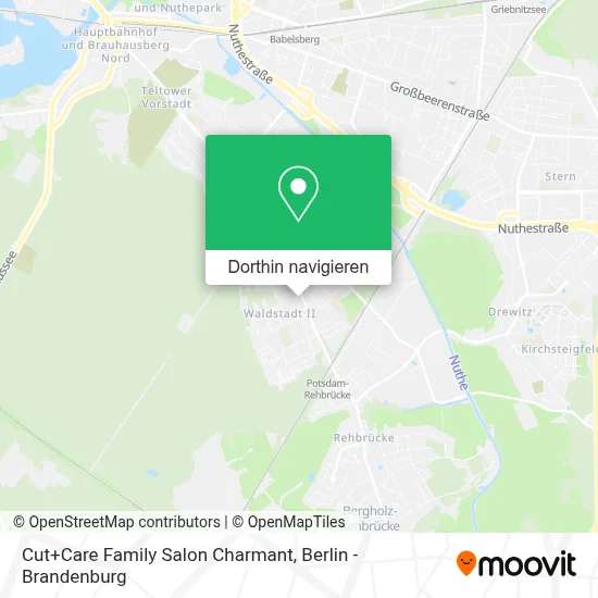 Cut+Care Family Salon Charmant Karte