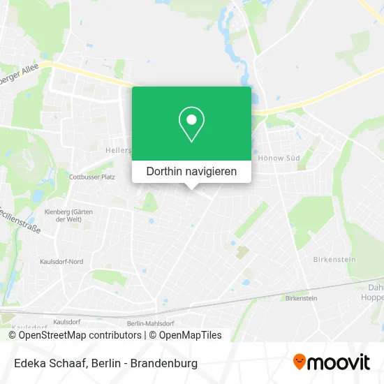 Edeka Schaaf Karte