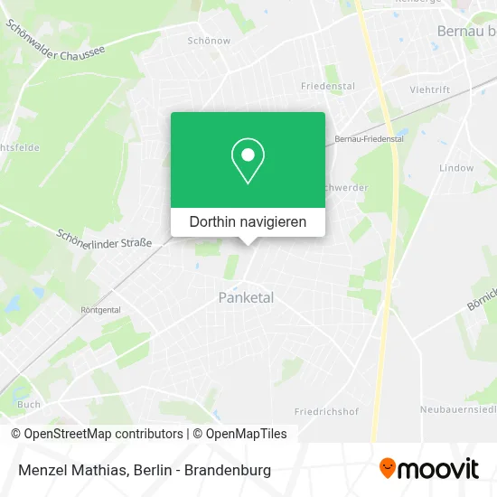 Menzel Mathias Karte