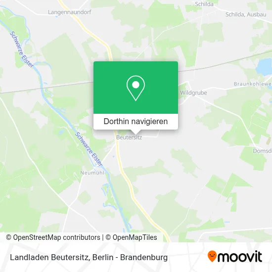 Landladen Beutersitz Karte