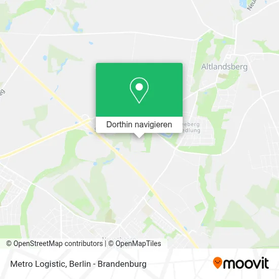 Metro Logistic Karte