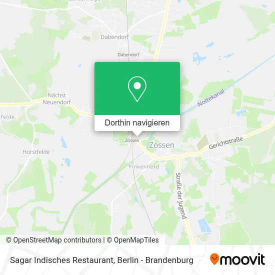Sagar Indisches Restaurant Karte