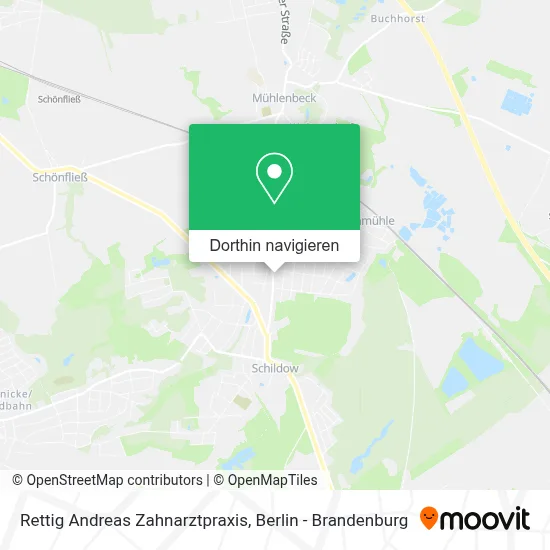 Rettig Andreas Zahnarztpraxis Karte