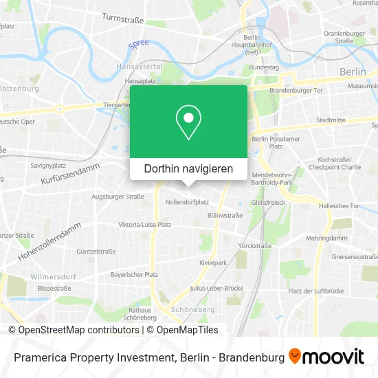 Pramerica Property Investment Karte