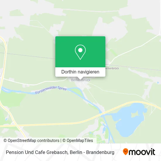 Pension Und Cafe Grebasch Karte