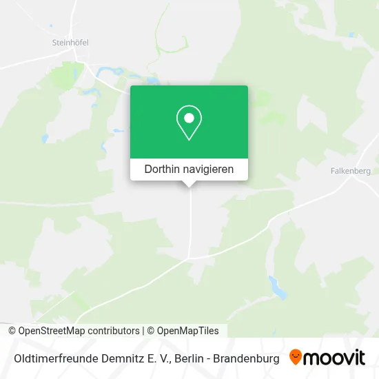 Oldtimerfreunde Demnitz E. V. Karte