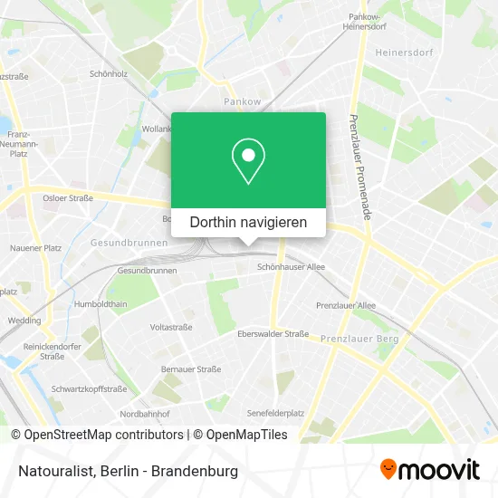 Natouralist Karte
