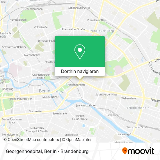 Georgenhospital Karte