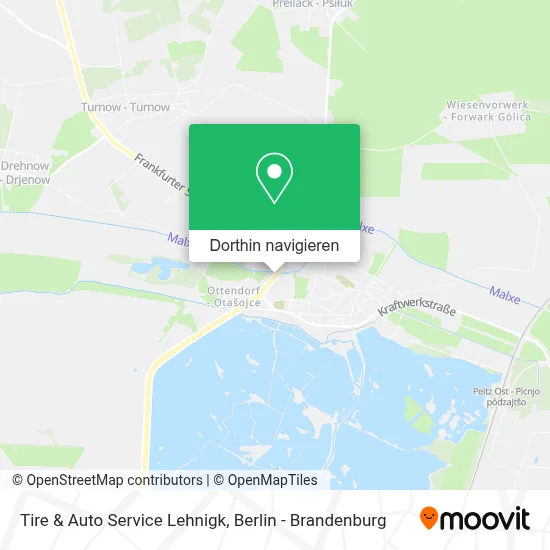 Tire & Auto Service Lehnigk Karte