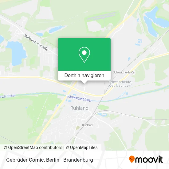 Gebrüder Comic Karte