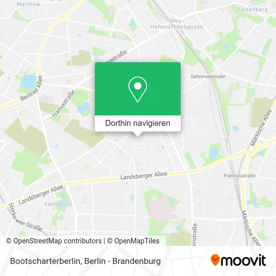 Bootscharterberlin Karte