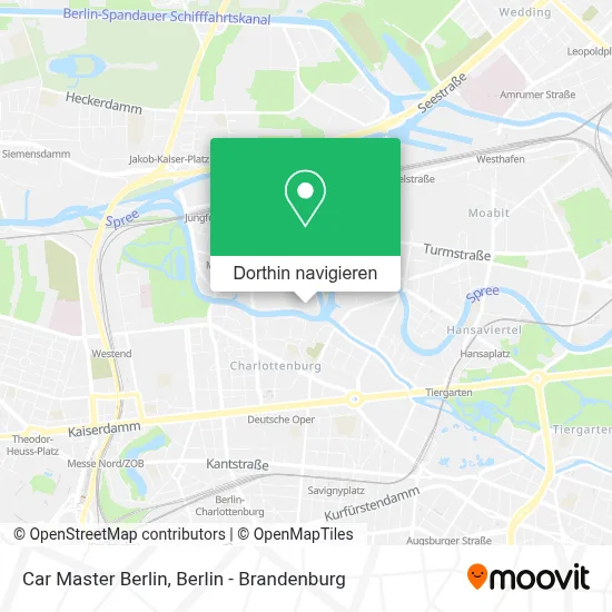 Car Master Berlin Karte