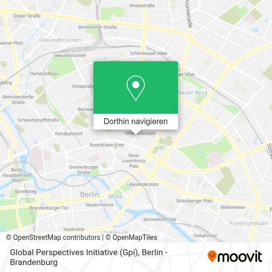 Global Perspectives Initiative (Gpi) Karte