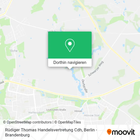 Rüdiger Thomas Handelsvertretung Cdh Karte