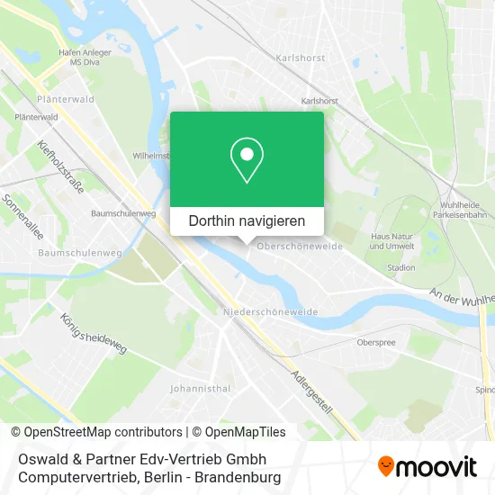 Oswald & Partner Edv-Vertrieb Gmbh Computervertrieb Karte