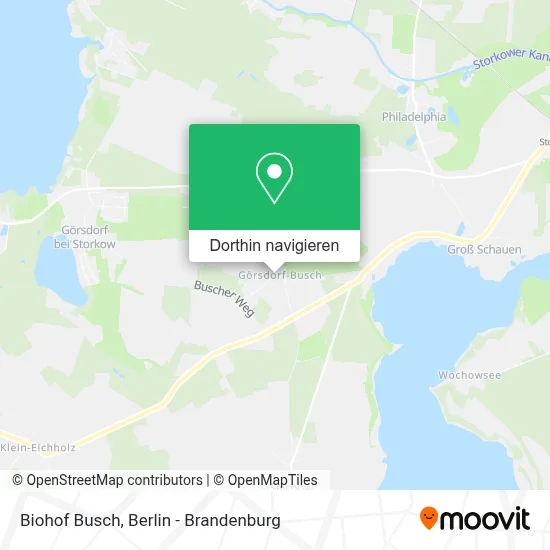 Biohof Busch Karte