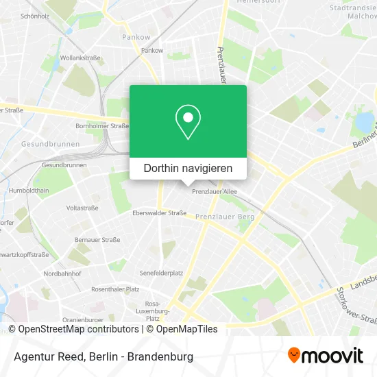 Agentur Reed Karte