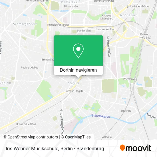 Iris Wehner Musikschule Karte