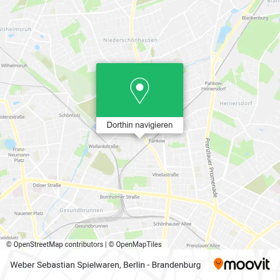 Weber Sebastian Spielwaren Karte