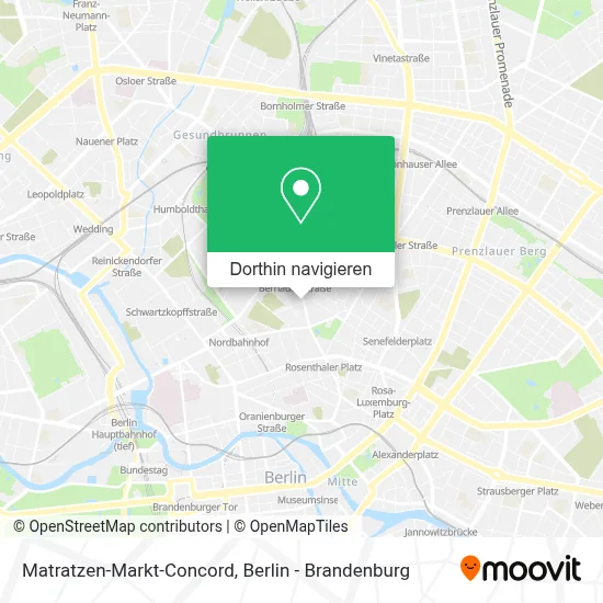 Matratzen-Markt-Concord Karte