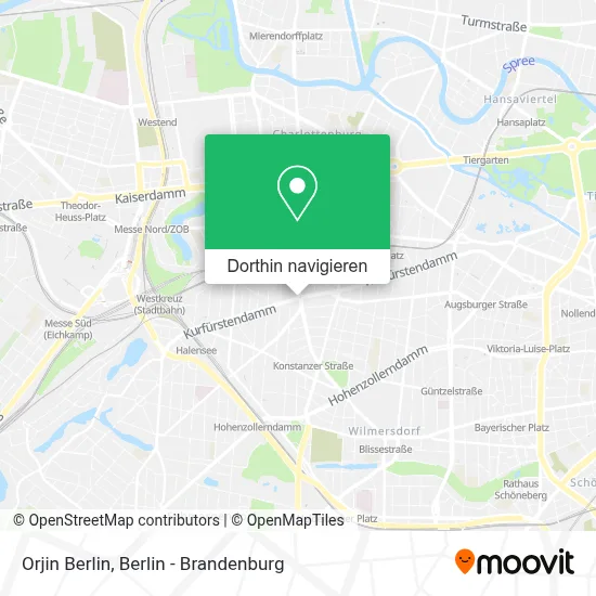 Orjin Berlin Karte