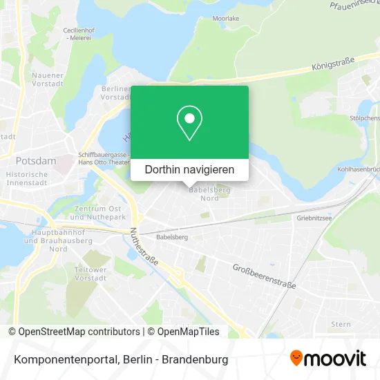 Komponentenportal Karte