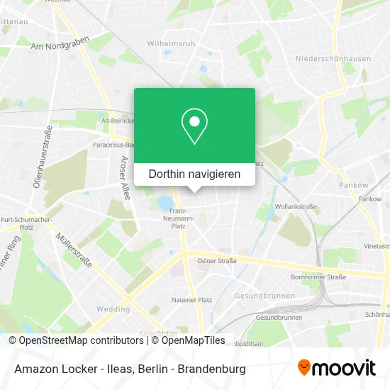 Amazon Locker - Ileas Karte