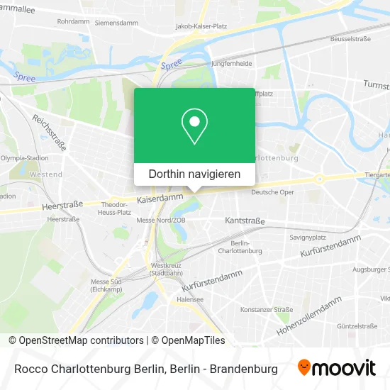 Rocco Charlottenburg Berlin Karte