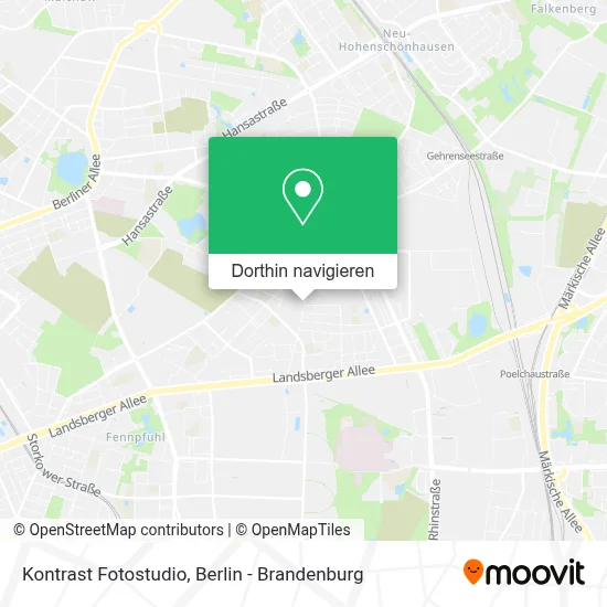Kontrast Fotostudio Karte