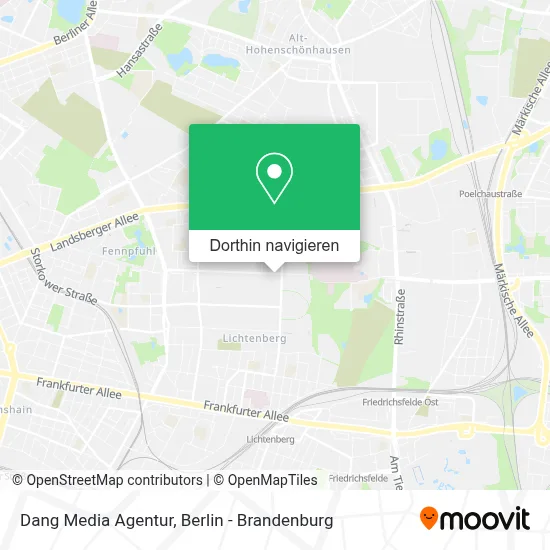 Dang Media Agentur Karte