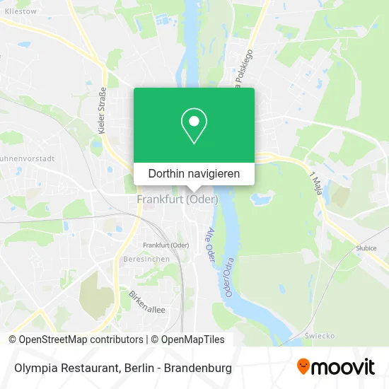 Olympia Restaurant Karte