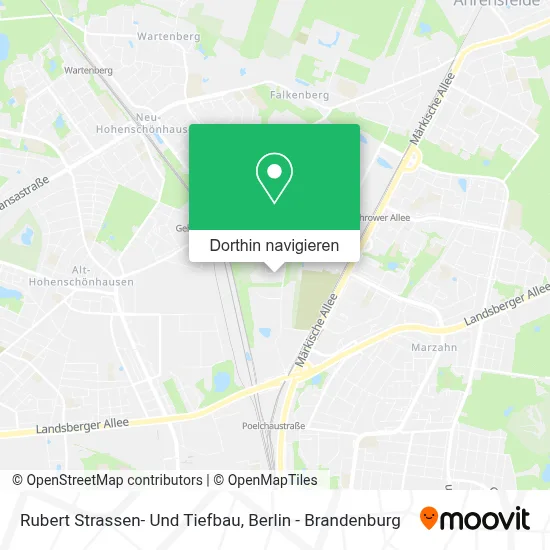 Rubert Strassen- Und Tiefbau Karte