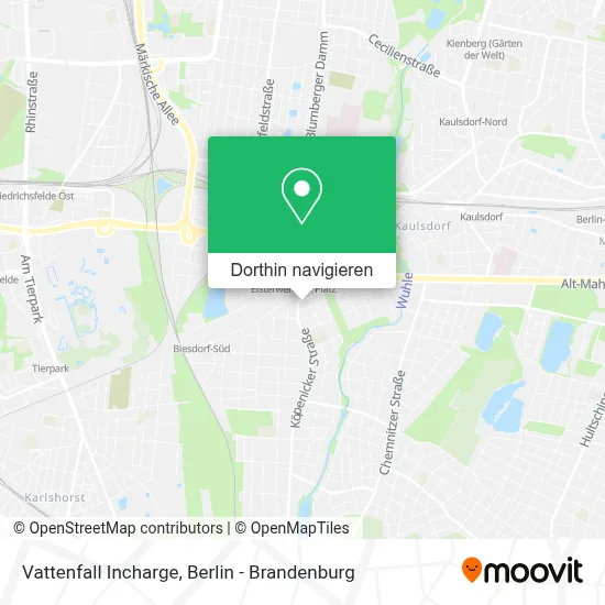 Vattenfall Incharge Karte