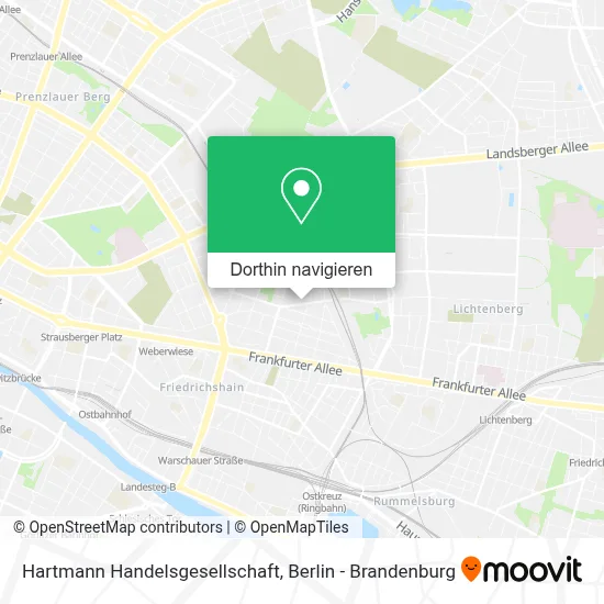 Hartmann Handelsgesellschaft Karte